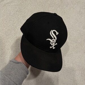 Black White Sox Hat, never worn